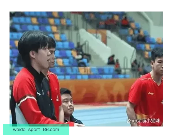 王皓放弃指导林诗栋呆坐无助双眼空洞与王楚钦对视满是无奈